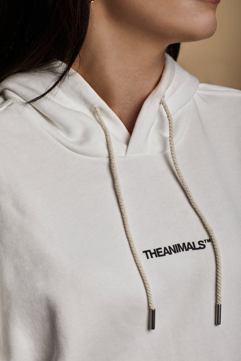 Unisex Hooded Logo Sweatshirt