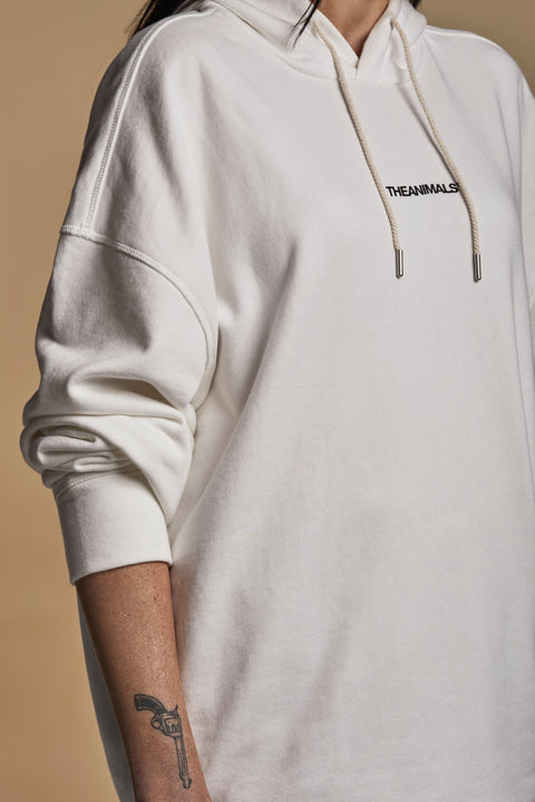 Unisex Hooded Logo Sweatshirt