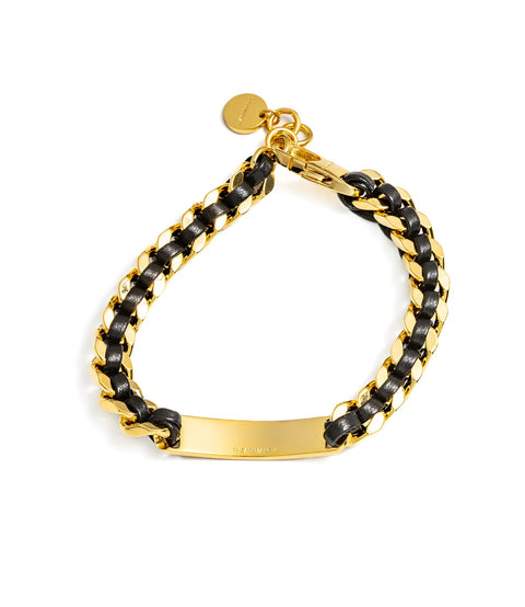 Leather Braid Bold Necklace