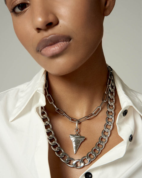 El Diablo Necklace - Rhodium