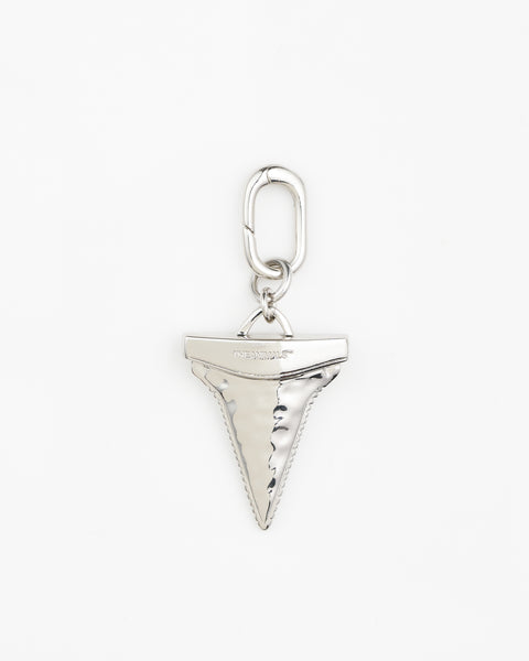 Shark Tooth Charme - Rhodium