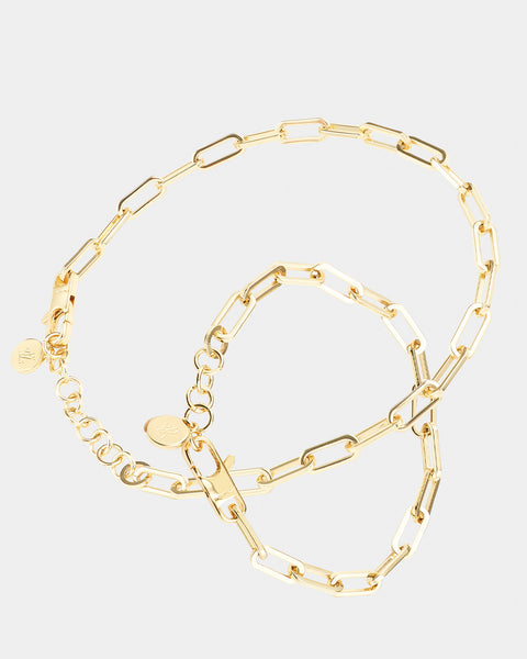 Francie Necklace - Gold