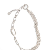 Multi Chain Necklace - RHODIUM