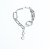 Multi Chain Necklace - RHODIUM