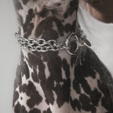 Multi Chain Necklace - RHODIUM