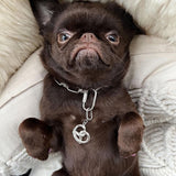 Pretzel Charme - RHODIUM