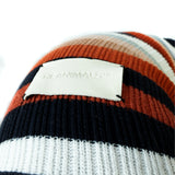 Retro Multi Stripe Grandpa Knit