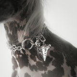 Shark Tooth Charme - RHODIUM