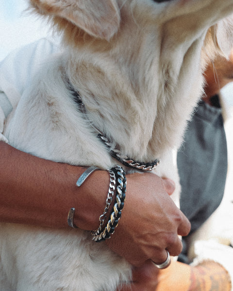 Leather Braid Bold Necklace